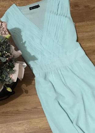 Шикарное легкое платье в пол kala, размер с2 фото