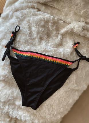 Купальні чорні трусики