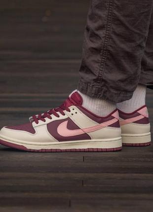 Кроссовки nike sb dunk low «valentine’s day»