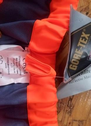 Нова роба робочий захисний світловідбивний комплект жилетка та штани зм scotchlite gore tex8 фото