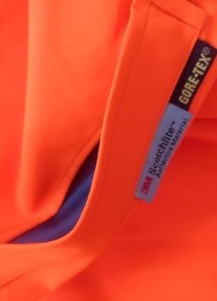 Нова роба робочий захисний світловідбивний комплект жилетка та штани зм scotchlite gore tex7 фото