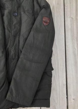 Пуховик tommy hilfiger стильный актуальный теплий куртка пальто6 фото