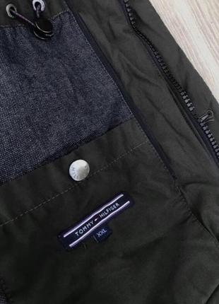 Пуховик tommy hilfiger стильный актуальный теплий куртка пальто7 фото