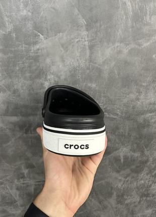 Шльопанці crocs crocband clean clog крокси чоловічі та жіночі3 фото