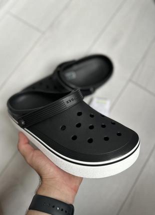 Шльопанці crocs crocband clean clog крокси чоловічі та жіночі