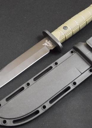Нож танто несложный охотничий туристический тактический с чехлом 30.5 см