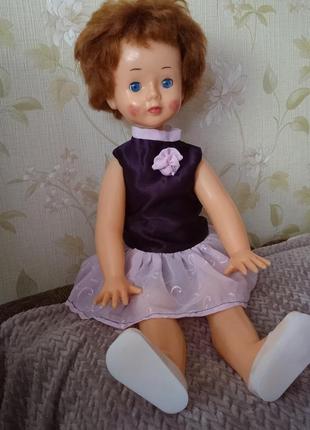 Кукла нина, винтаж, ф-ка кругозор, 80-е годы. , 70 см., коллекционная