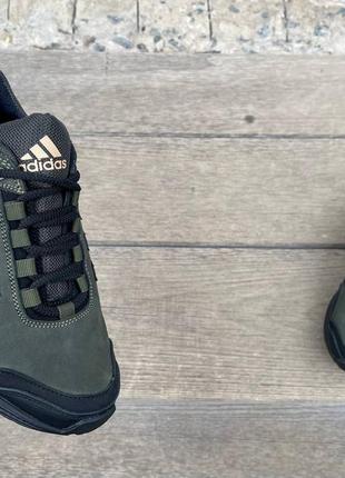 Чоловічі шкіряні кросівки adidas2 фото
