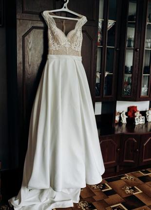 Весільна сукня nesta від monica loretti3 фото