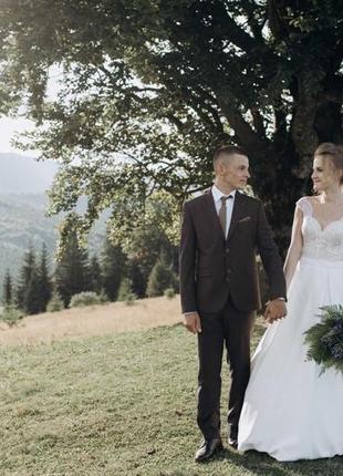 Весільна сукня nesta від monica loretti5 фото