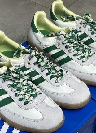 Adidas samba cream green