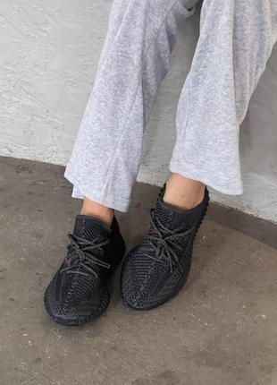 Кросівки adidas yeezy black*(ref шнурки) premium3 фото