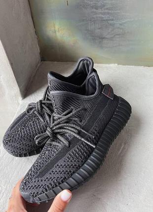 Кросівки adidas yeezy black*(ref шнурки) premium8 фото