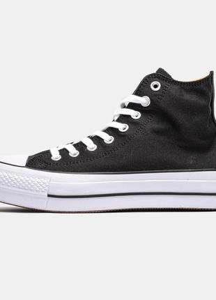 Кеди жіночі converse chuck taylor all star lift2 фото