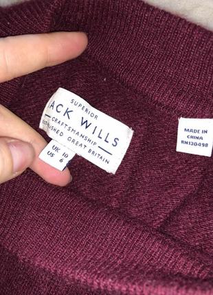 Jack wills шерстяной натуральный свитер кофта шерсть2 фото