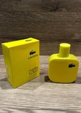 Eau de lacoste l.12.12 jaune optimistic 100мл (люкс качество)