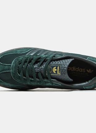 Кросівки adidas gazelle indoor green/класичні кросівки адідас газелі5 фото