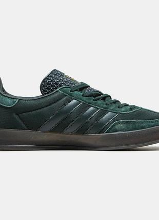 Кросівки adidas gazelle indoor green/класичні кросівки адідас газелі4 фото