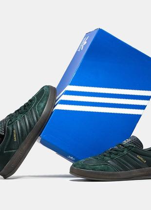 Кросівки adidas gazelle indoor green/класичні кросівки адідас газелі2 фото