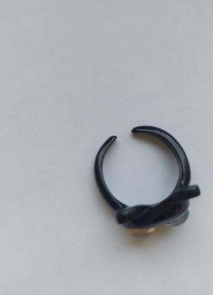 Кольцо кольца кольццо 💍  Котик желто голубые глаза6 фото