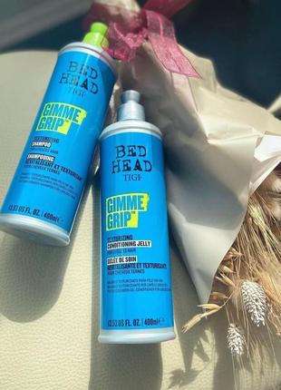 Шампунь або кондиціонер для об'єму волосся 
tigi bed head gimme grip