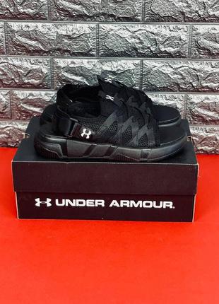 Under armour сандалии мужские черные размеры 38-435 фото