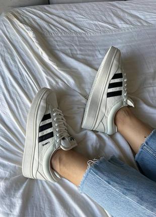 Кроссовки adidas campus x bad bunny light cream premium