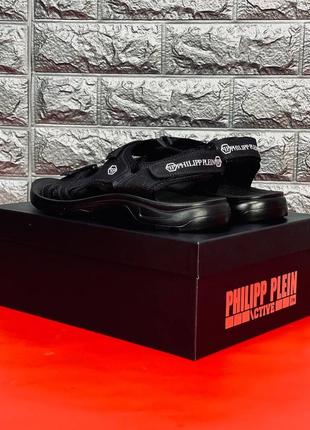 Philipp plein черные сандалии мужские 41-45/ подростковые 36-408 фото