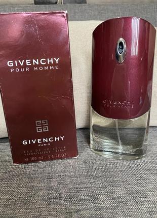 Givenchy pour homme туалетная вода 100 мл, оригинал