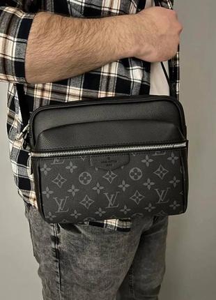 Шкіряна сумочка в стилі louis vuitton