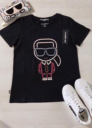 Футболка karl lagerfeld розмір xs, s, м оригинал