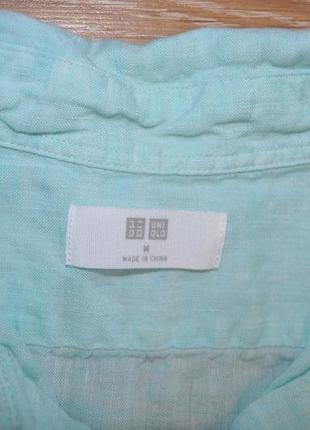 Сорочка uniqlo premium linen6 фото