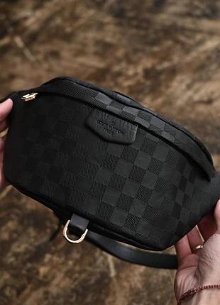 Сумка бананка в стилі louis vuitton