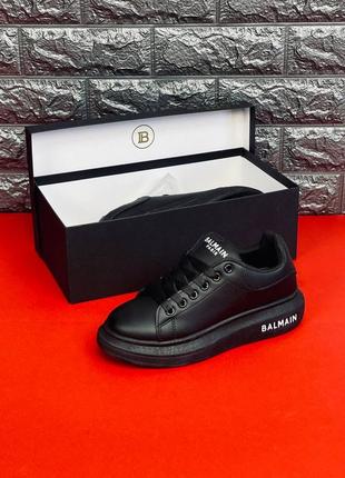 Balmain кроссовки черные женские /подростковые размеры 36-412 фото