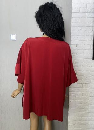 Кофта на молнии блуза оригинальный кардиган свободного кроя большого размера батал, xl2 фото