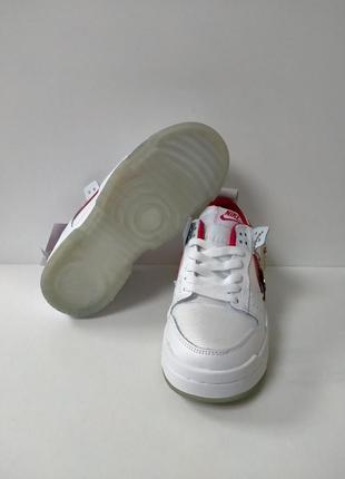 Кроссовки женские nike,белые с красным,кожа,на шнурках.и-4541.
размеры:36;37;38;39;40;41.
цена -1950грн4 фото