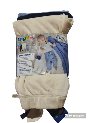 Набор брюк с начесом для малыша от немецкого бренда lupilu6 фото