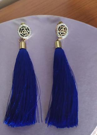 Серьги кисти (кисточки)