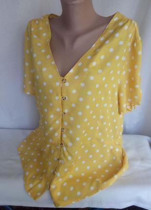 Елегантна легка романтична блузка з віскози1 фото