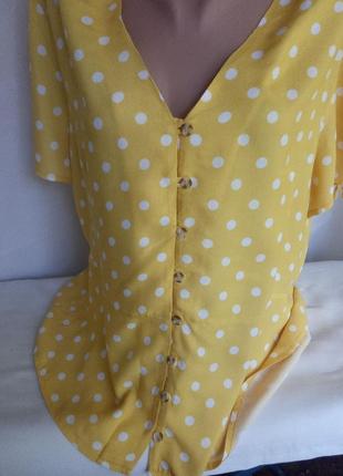Елегантна легка романтична блузка з віскози2 фото