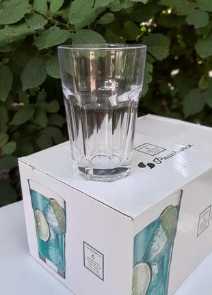 Набір склянок 6шт,скло