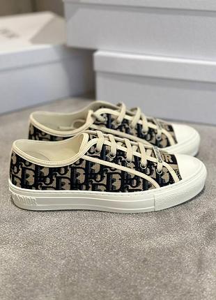 Шикарные брендовые женские кеды в стиле dior