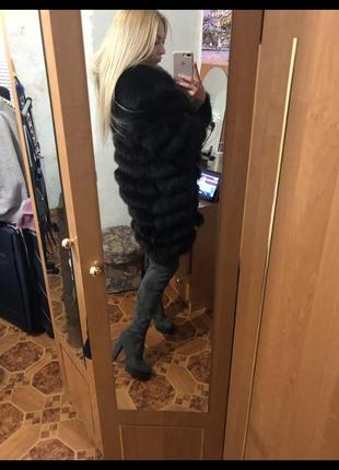 Шуба песец 4в1