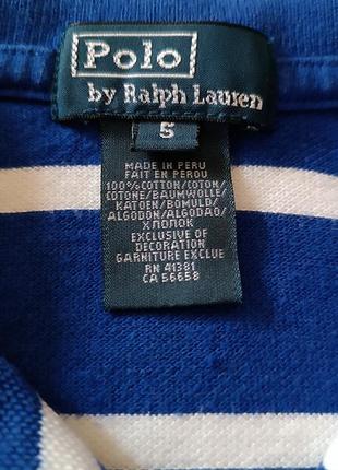 Футболка поло ralph lauren на хлопчика 5 років3 фото