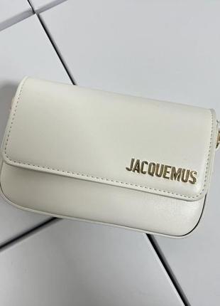 Белая сумка jacquemus9 фото