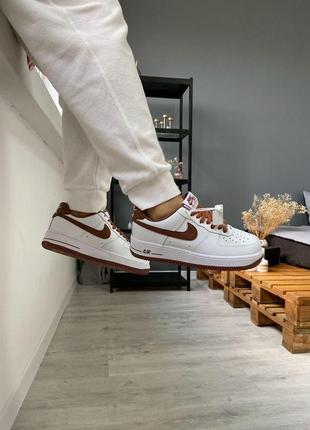 Жіночі кросівки nike air force 1 pecan / smb