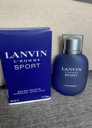 Lanvin l'homme sport туалетная вода 50 мл, оригинал1 фото