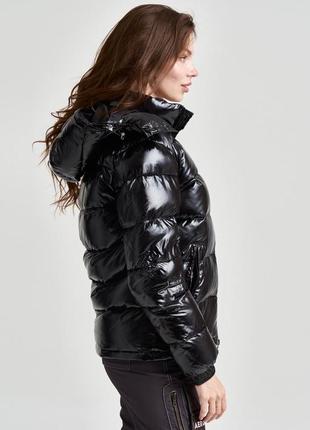 Глянцева пухова куртка moncler9 фото