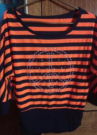 Футболка -туника яркая (10)