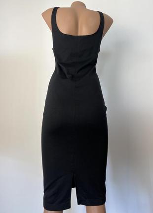 Zara платье +подарок сарафан черное4 фото
